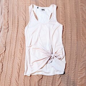 🦈 Gymshark Front Tie Tank Peach 🍑